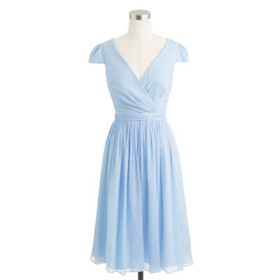 Mirabelle dress in silk chiffon