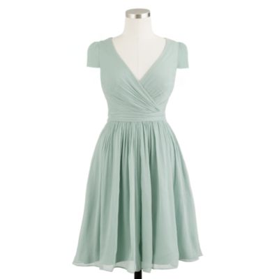 Mirabelle dress in silk chiffon
