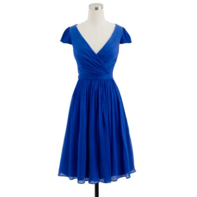 Mirabelle dress in silk chiffon