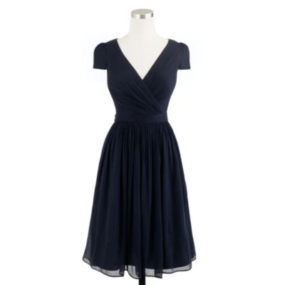 Mirabelle dress in silk chiffon