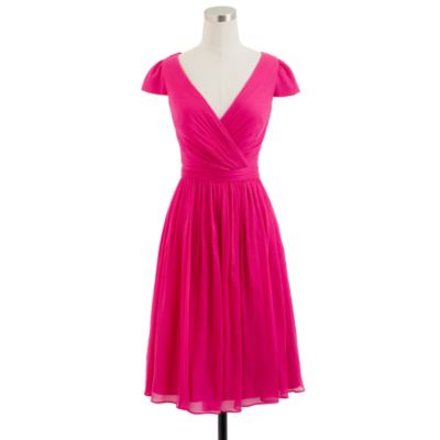 Mirabelle dress in silk chiffon