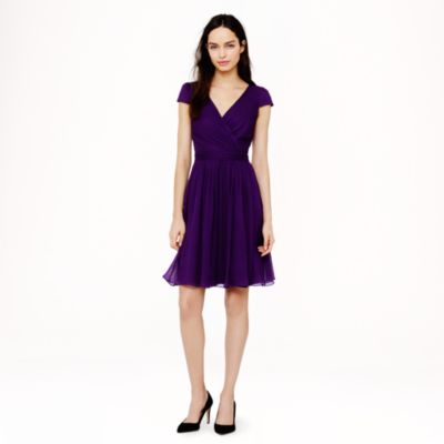 Mirabelle dress in silk chiffon