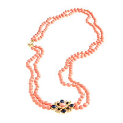 Palm Springs beaded necklace