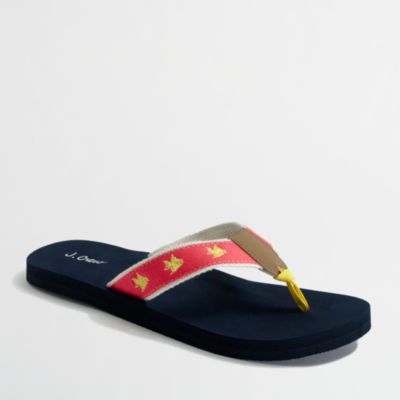 Factory critter flip-flops