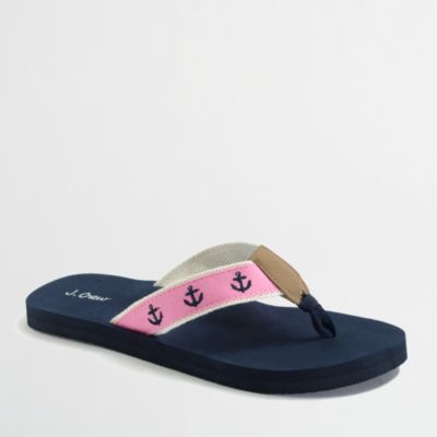 Factory critter flip-flops