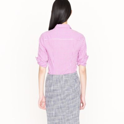 Perfect shirt in mini-gingham