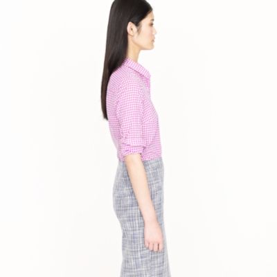 Perfect shirt in mini-gingham