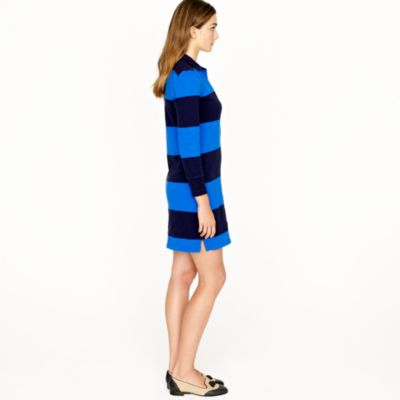 Rugby-stripe dress