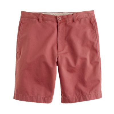 9" broken-in chino short