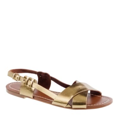 Tova metallic sandals