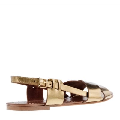 Tova metallic sandals