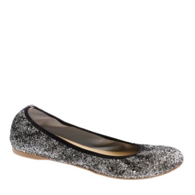 Lula glitter ballet flats