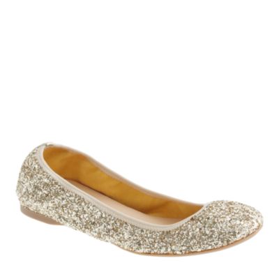 Lula glitter ballet flats
