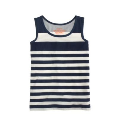 Boys' tank in stripe