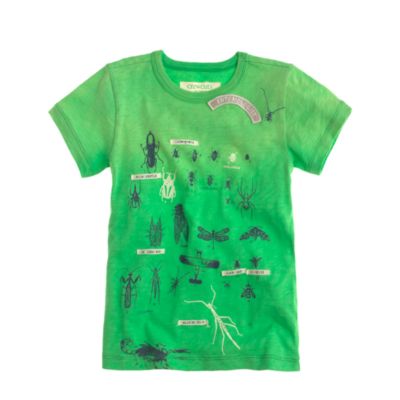 Boys' glow-in-the-dark bugs tee