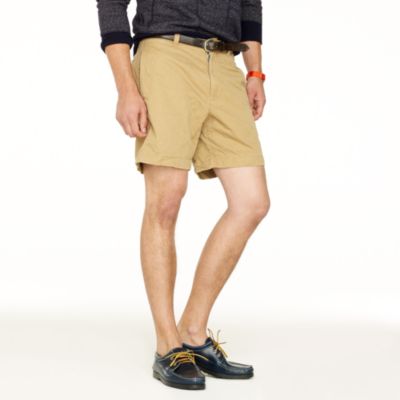 7" broken-in chino short