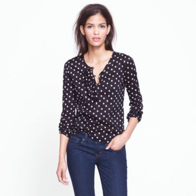 Ruffle henley