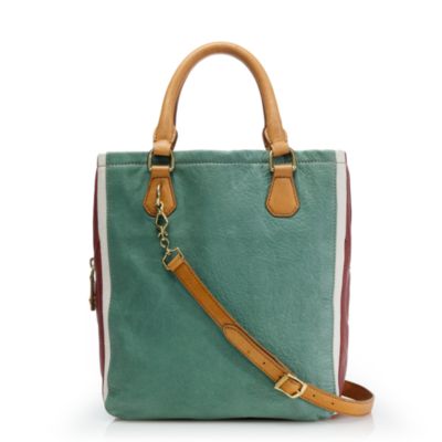 Colorblock tote