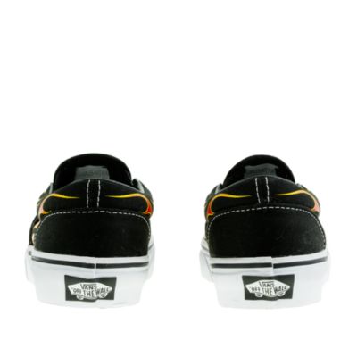 Boys' Vans&reg; flames slip-ons