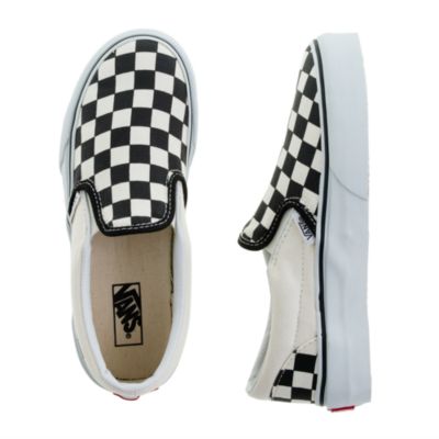 Boys' Vans&reg; checkerboard slip-ons
