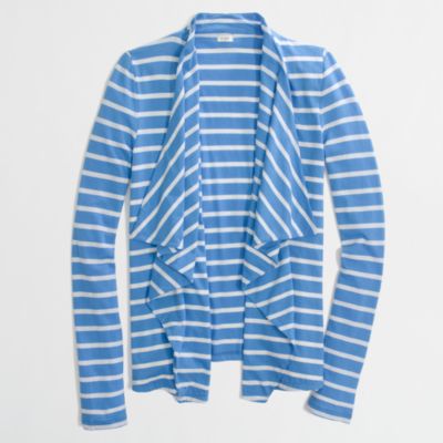 Factory stripe always cardigan