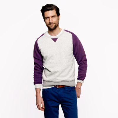 Wallace & Barnes colorblock sweatshirt