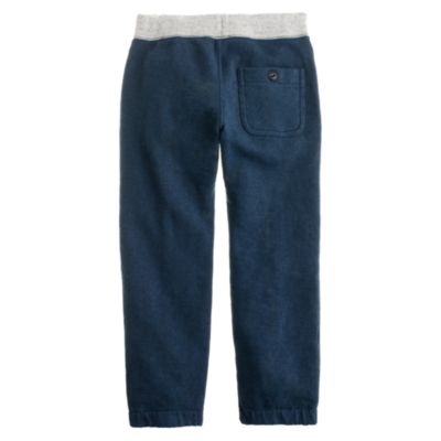 Boys' warm-up fleece sweatpant