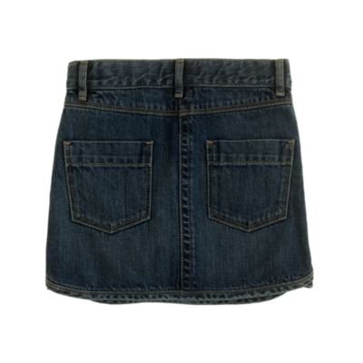 Girls' cowgirl denim mini