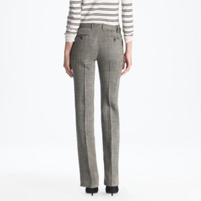 Women's Ludlow trouser in herringbone linen