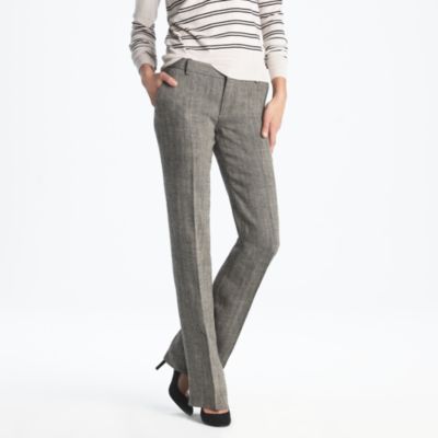 Women's Ludlow trouser in herringbone linen