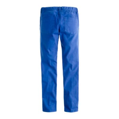 Girls' toothpick jean in garment-dyed twill
