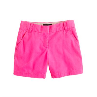 5" chino short