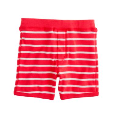 Boys' sleep short in beach stripe