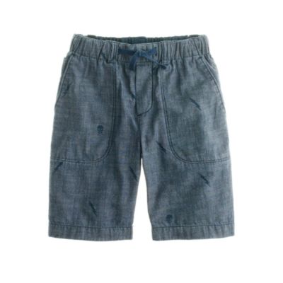 Boys' pull-on critter recess short