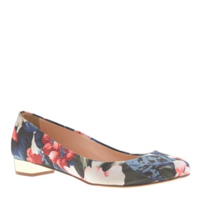 Janey printed flats