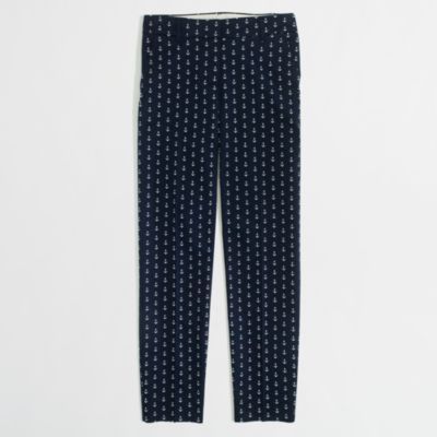 Factory printed skimmer pant