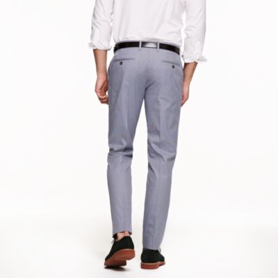 Bowery classic in microstripe cotton