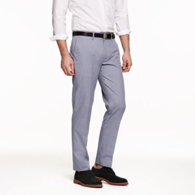 Bowery classic in microstripe cotton