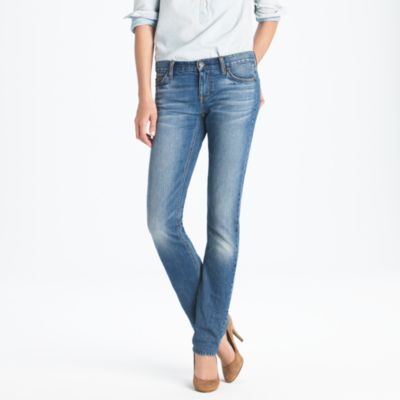 Matchstick jean in selvedge