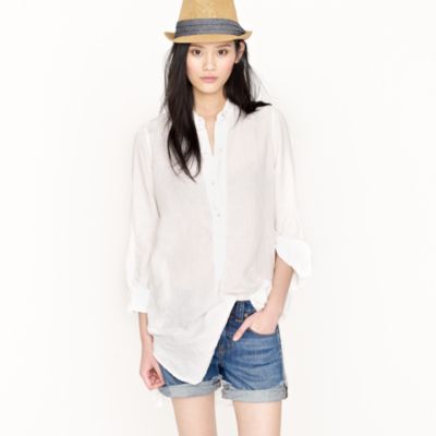 Nili Lotan&reg; linen pullover tunic