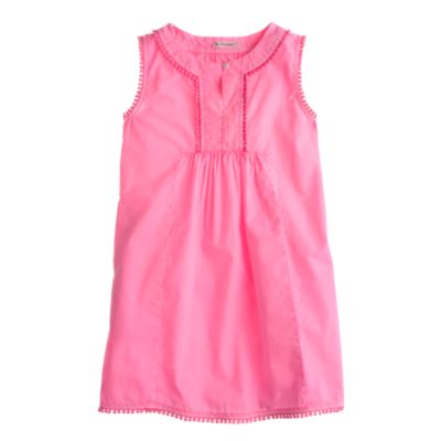 Girls' pom-pom dress