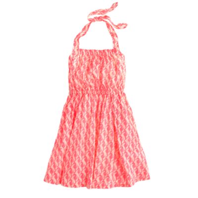 Girls' sea horse sundress