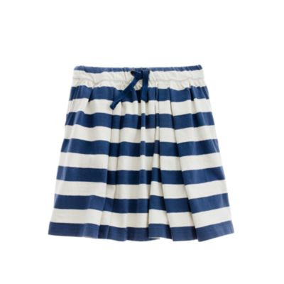 Girls' pep squad skirt in stripe