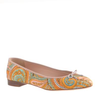 Kiki printed ballet flats