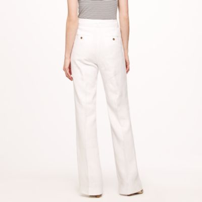 Hutton trench trouser in linen