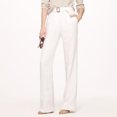 Hutton trench trouser in linen