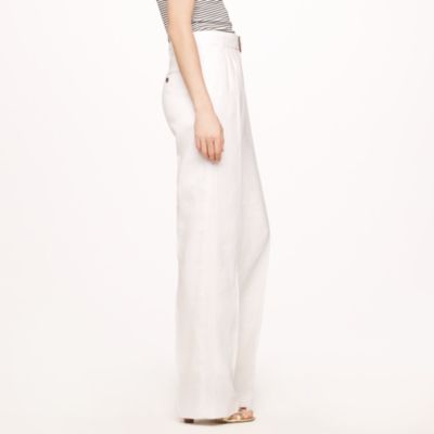 Hutton trench trouser in linen