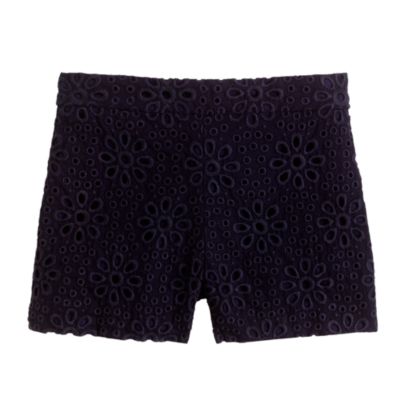 Pinwheel eyelet short