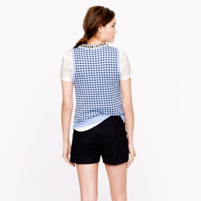Pinwheel eyelet short