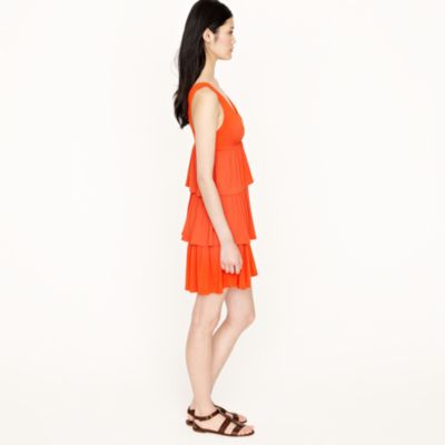 Tiered ruffle dress
